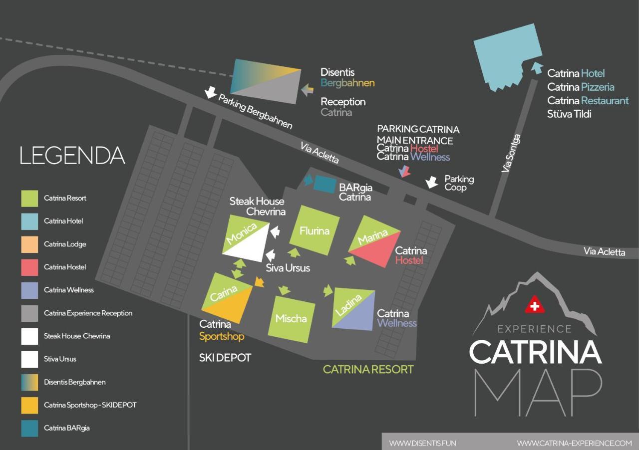 Catrina Hotel Disentis Exterior photo